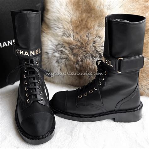 chanel combat boots 2019 price|chanel shoe laces for boots.